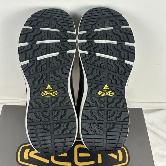 Keen 'Red Hook Mid' Men's Leather WP EH Safety Toe Oil/Slip Resistant Work Boot - Picture 14 of 16